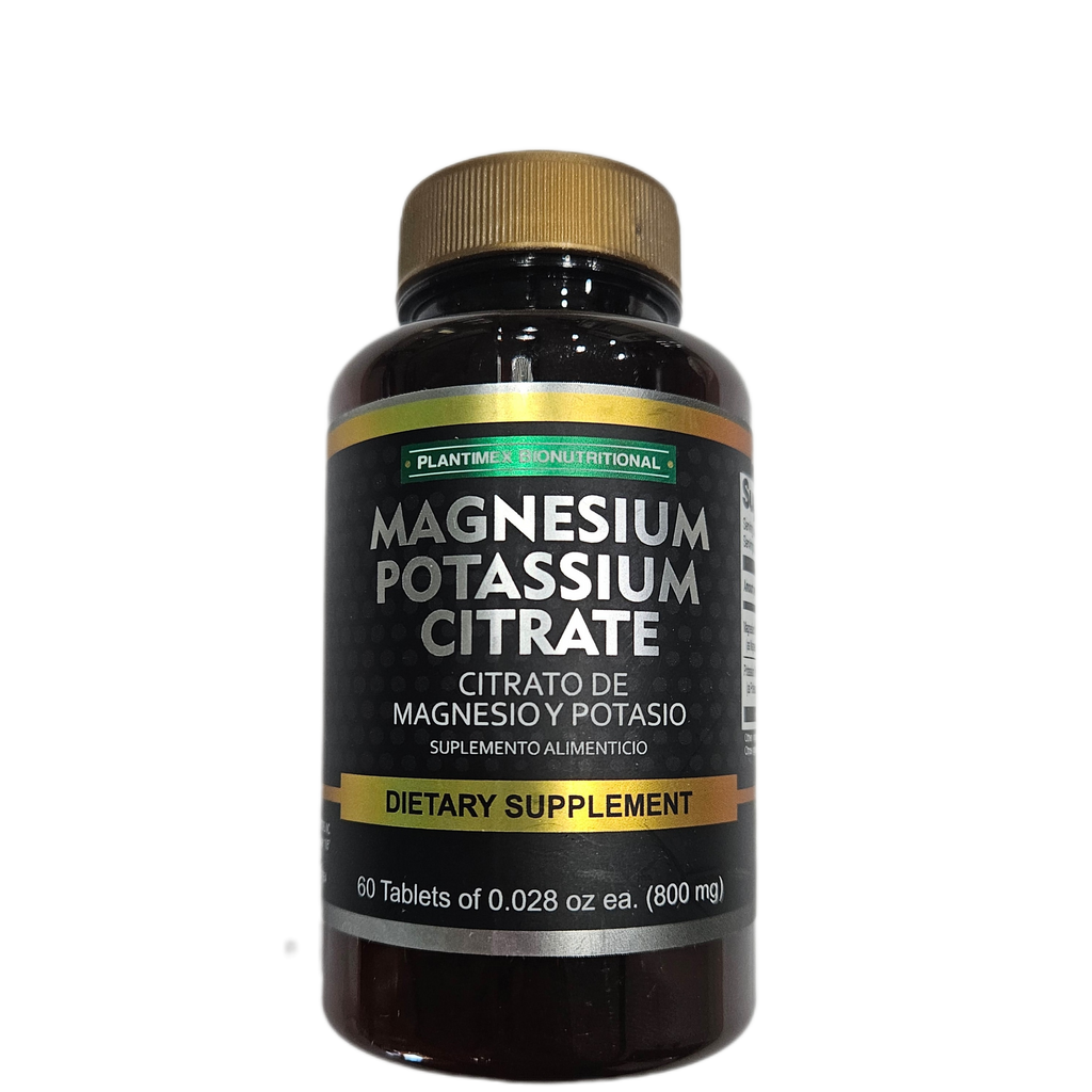 Magnesium Potassium Citrate Powder 60 Tablets. (800 mg)