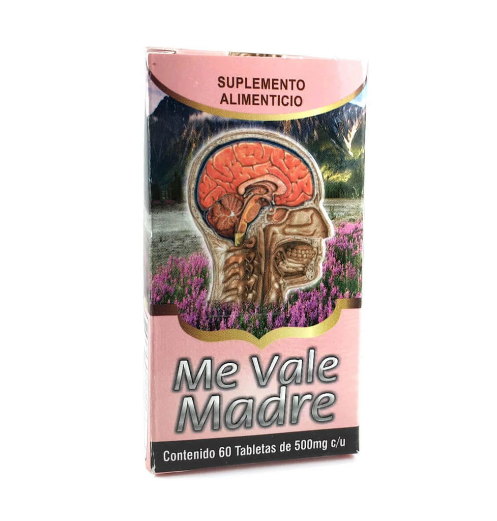 Me vale madre 60 Tablets - 500 mg.