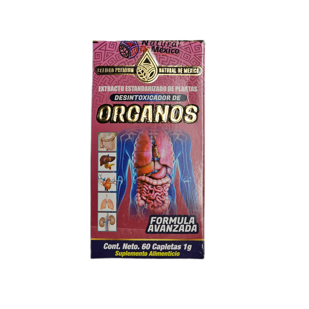 Detoxifier of organs - 60 Capsules. 1 g.