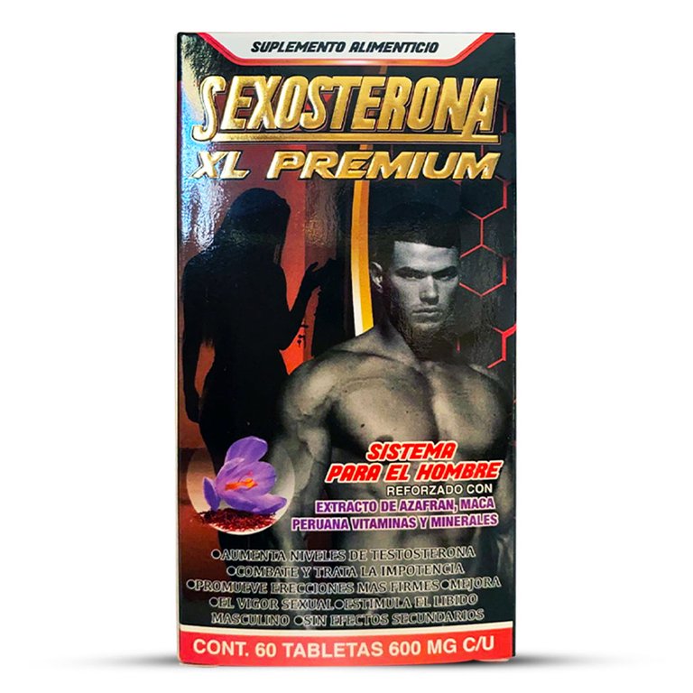 Sexosterona XL Premium - Capsules. 1g.