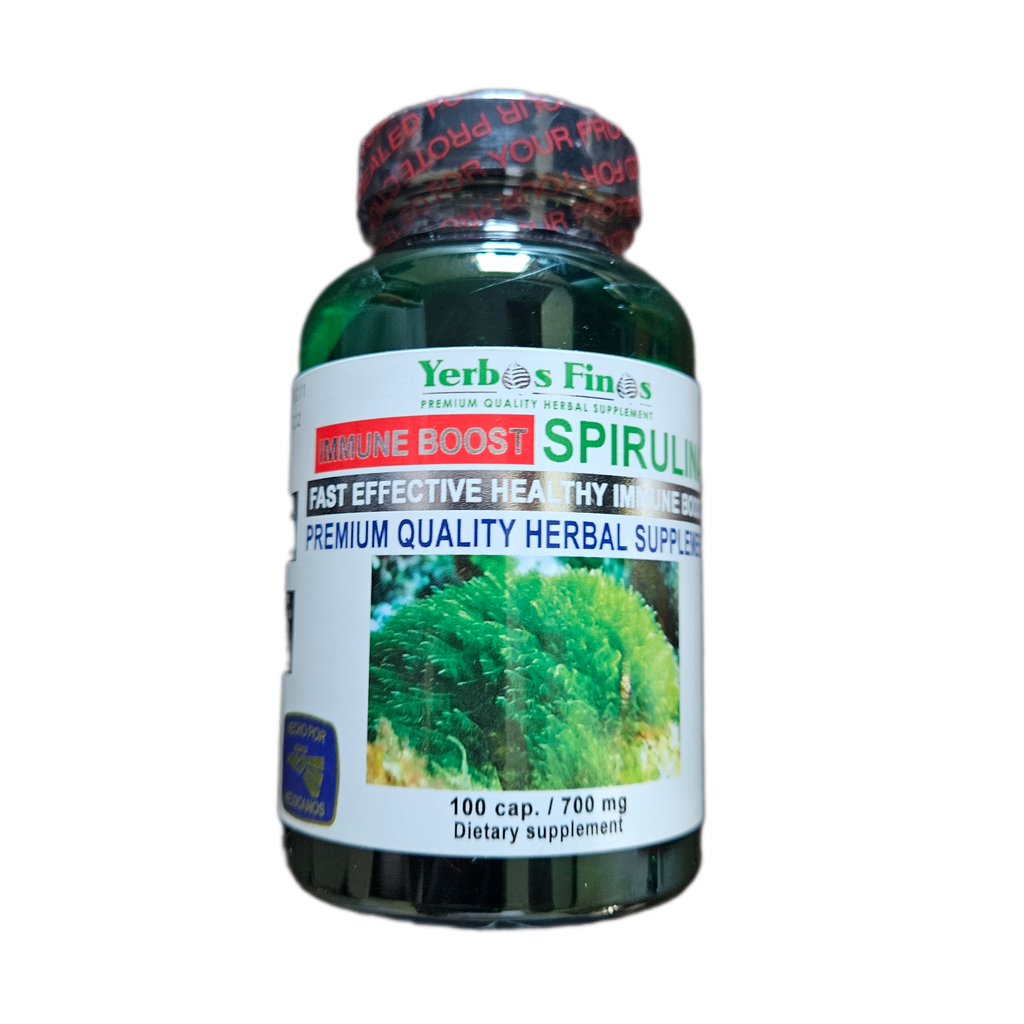 Spirulina - 100 Capsules. 700 mg. 