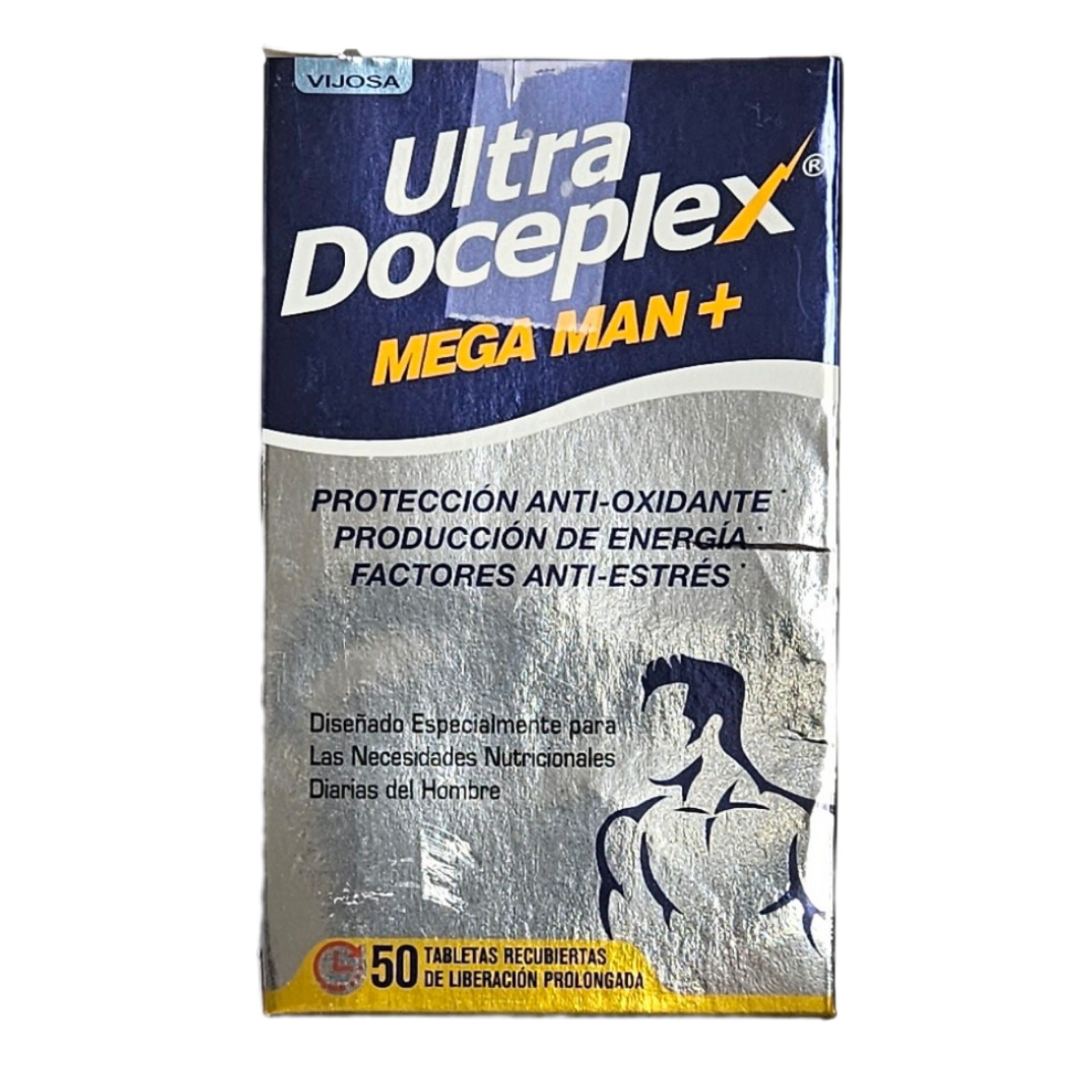 Ultra Doceplex Mega Man 50 Capsules. El Paisa Mercadito
