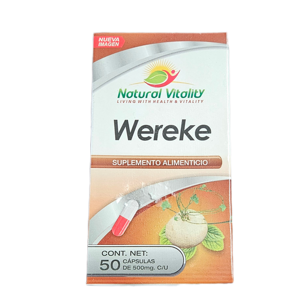 Wereke - 50 Capsules. 500mg.